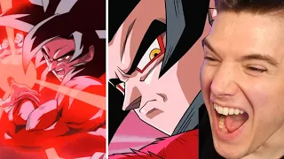 WHAT!! NEW LR SSJ4 Goku Super Attacks Reaction on Dokkan Battle!