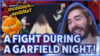 A Fight During Garfield's Movie Night?! | MoistCr1tikal