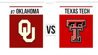 Week 10 2018 #7 Oklahoma vs Texas Tech Full Game Highlights