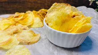 Have you already made crispy homemade chips in your kitchen?