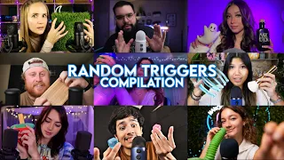 ASMR Fast Triggers Compilation  (Random ASMR )