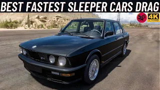 Forza Horizon 5 Best Fastest Sleeper Drag Cars Pt 2