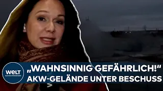 PUTINS KRIEG: "Wahnsinnig gefährlich für die Menschen!" AKW-Gelände unter Beschuss