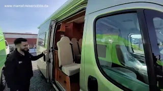 Das ist mal was anderes! | Ein Kastenwagen mit 6 Betten und 7 Sitzplätzen. | #marcelreisemobile