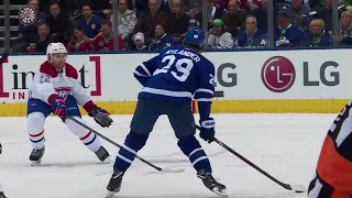 William Nylander 15th Goal of the Season! 3/17/2018 (Montreal Canadiens at Toronto Maple Leafs)