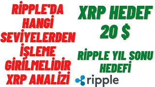 XRP Hedef 20$  | XRP' de Hangi Seviyelerden İşleme Girilmelidir ?