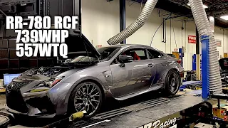 New Record: 739RWHP Lexus RCF w/ RR Racing RR780 Supercharger E85 Stage 4