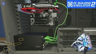 PC Building Simulator 2 Replace with green cables