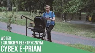 Cybex E-Priam. Elektryczny silnik w wózku naprawdę pomaga