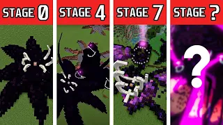 All Stages of Death Wither Storm in Minecraft