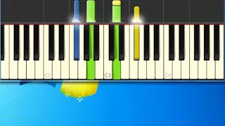 Billy Joel   She's Got A Way [Synthesia Piano] [Piano Tutorial Synthesia]