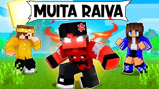 P3DRU está COM MUITA RAIVA no Minecraft