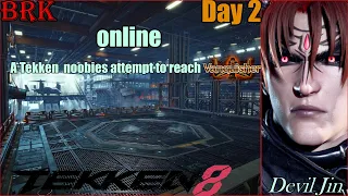 Tekken 8 - Day 2 Online Nooby attempt to Vanquisher