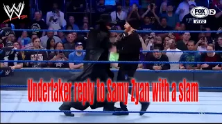 wwe smackdown 9 10 19 highlights hd the undertaker returns and slam sami zayn result