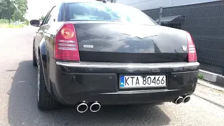 Chrysler 300c 5.7 hemi MGmotorsport exhaust sound