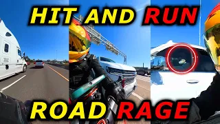 HE SPEEDS UP HITTING ME - Road Rage Brake Check Car Accidents Bad Drivers Traffic Fails Dashcam #180