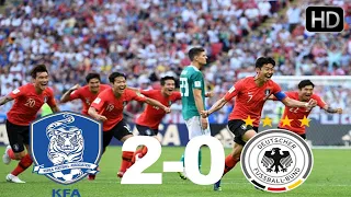 South Korea 2 x 0 Germany ● 2018 World Cup  Highlights HD