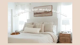 BEDROOM RENOVATION // upgrading our master bedroom with a new bedroom suite  🤍 🧺