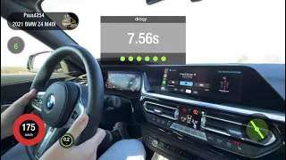 Bmw Z4 M40I G29 100-200 acceleration