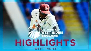 Extended Highlights | West Indies v England | Crawley Grabs A Century! | 1st Apex Test Day 4