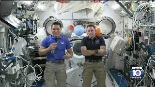 Miami astronaut speaks to Local 10 from International Space Station