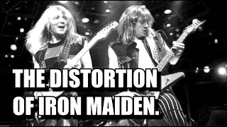 The DISTORTION of Iron Maiden:  Piece of Mind, The Trooper era.