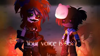 Your voice is so... meme || Elizabeth & Michael Afton || FNAF [Gacha Club]