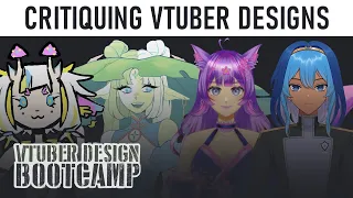 Vtuber Design Bootcamp EP 1: Critiquing and Rating Indie Designs