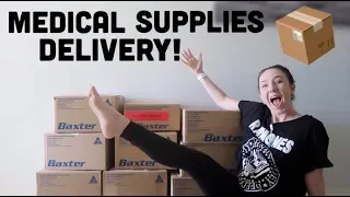♡ Medical Supplies: Delivery, Unboxing & Restock [CC] | Amy Lee Fisher ♡