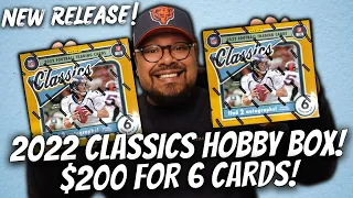 NEW RELEASE: 2022 Panini Classics Football Hobby Box! $200 for 6 Cards!