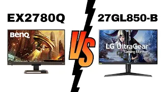 BenQ EX2780Q vs LG 27GL850-B - Best Monitor?