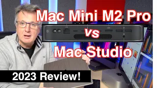 M2 Pro Mac Mini vs Mac Studio and M1 Pro 14" Macbook. Full 2023 Reviews.