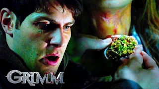 Nick Pulls the Unbezahlbar out Of Robin's Throat | Grimm