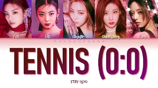 ITZY 있지 " TENNIS (0:0) " Lyrics (ColorCoded/ENG/HAN/ROM/가사)