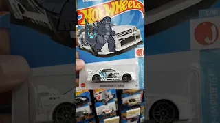 GODZILLA NISSAN SKYLINE GTR #hotwheels #godzilla #Dcase2023