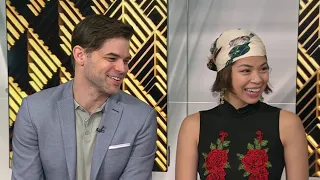 Jeremy Jordan & Eva Noblezada On The Great Gatsby | New York Live TV