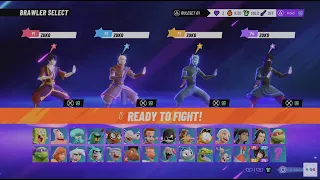 Nickelodeon All-Star Brawl 2 PS5 4-Player Co-Op Zuko + Alternate Stock Battles!