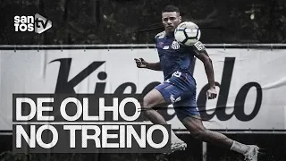 SANTOS FAZ ÚLTIMO TREINO ANTES DO CLÁSSICO CONTRA O PALMEIRAS | DE OLHO NO TREINO (08/10/19)