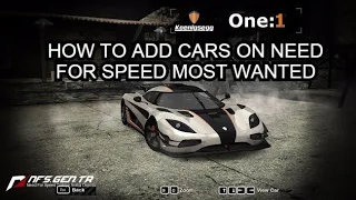 HOW TO ADD NEW CARS ON NFS MOST WANTED 2005 REMASTERED | WITHOUT MOD LOADER | EASY WAY