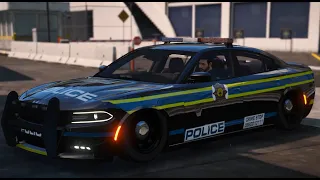 GTA 5 South Africa Police Mod DODGE CHARGER CONCEPT LSPDFR GAMEPLAY PLAYING AS A COP MOD AIR BAGS