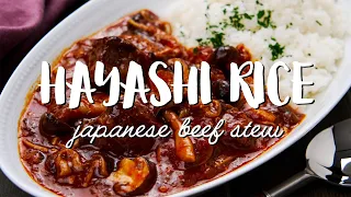 How To Make Hayashi Rice (Japanese Beef Stew)