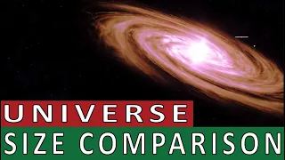 UNIVERSE Size Comparison | 3D animation comparison