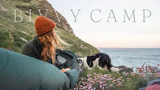 my first BIVVY BAG camp & a coastal walk