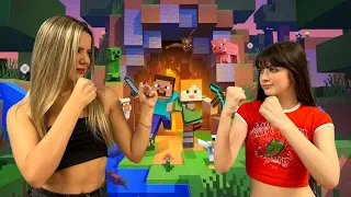 GIOVANNA ALPARONE JOGA MINECRAFT COM A BIA! #GAMEPLAYCOMAGI