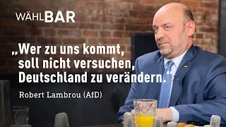 Interview mit Robert Lambrou (AFD) | WählBar 3 von 6 | Landtagswahl 2023