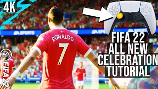 FIFA 22 - ALL NEW CELEBRATION TUTORIAL - NEXT GEN 4K