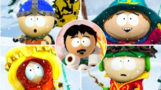 South Park: Snow Day - All Boss Fights & Ending [4k]