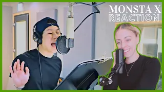 MONSTA X REACTION: "Love", "Burning Up" & "And" Recording