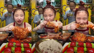 Chinese Food Mukbang Eating Show | 중국음식, 먹방먹방 | การแสดงอาหารจีน Mukbang eat pig ribs EP29