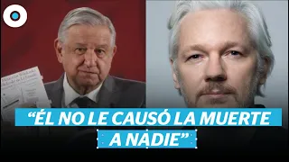 AMLO le entregó a Biden una carta con razones para liberar a Assange | Reporte Indigo